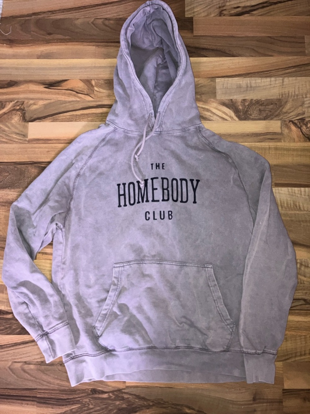 Southern Bliiss Garment Dyed the homebody club women’s hoodie sweatshirt sz L